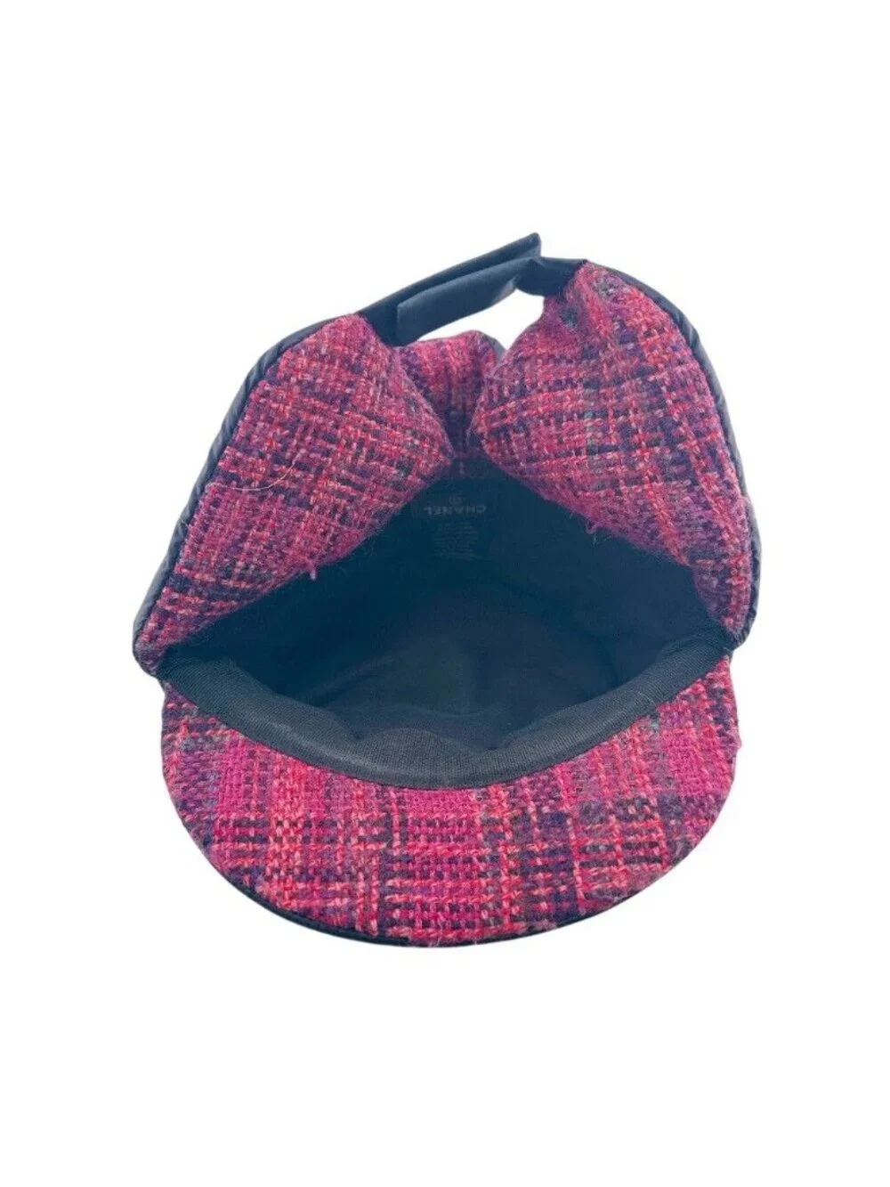 Chanel CC Logo Nylon Hats Navy
